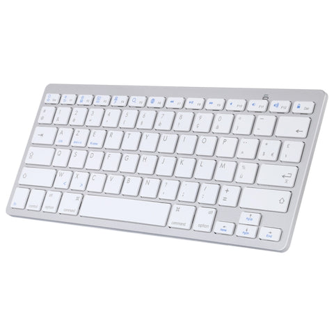 WB-8022 Tastiera Bluetooth wireless ultrasottile per iPad, Samsung, Huawei, Xiaomi, Tablet PC o Smartphone, tasti francesi, French Keys