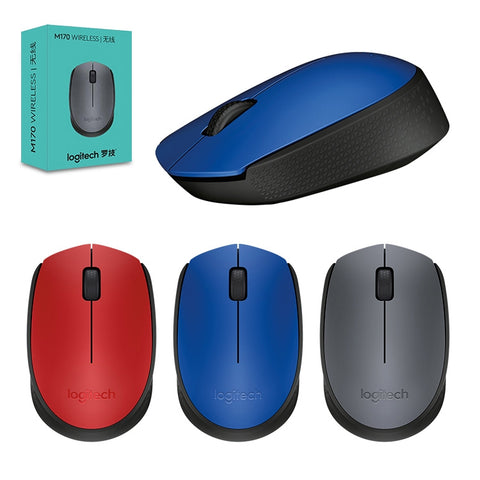 Mouse Wireless Logitech M170 USB 1000 DPI con Ricevitore 2.4 GHz