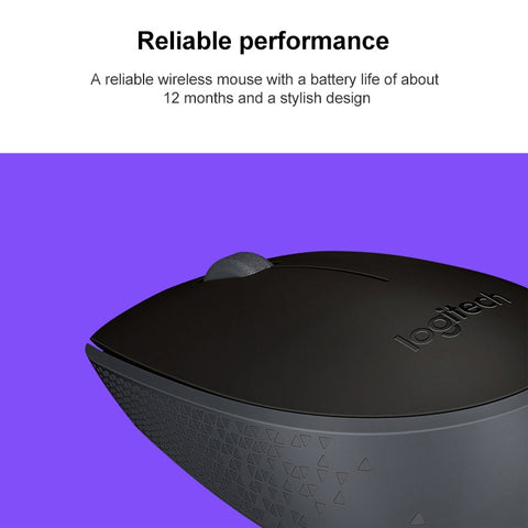 Mouse Wireless Logitech M171 USB 1000 DPI con Ricevitore 2.4G