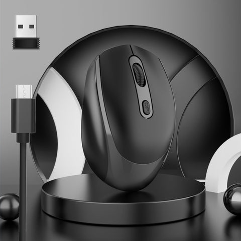 Mouse Wireless Ricaricabile M107 con 4 Pulsanti e Sensibilità 1600