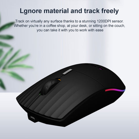 Mouse Wireless Ricaricabile MKESPN SXS-838 con Connessione Tipo C