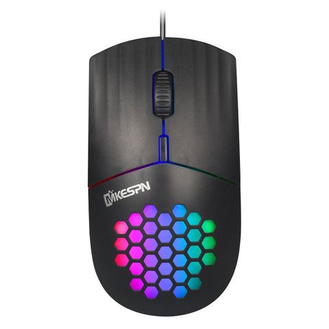 Mouse USB MKESPN SXS-838 RGB con cavo