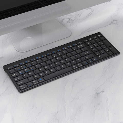 109 Tastiera Bluetooth wireless a tre modalità, Three-mode Keyboard - Novalix Store