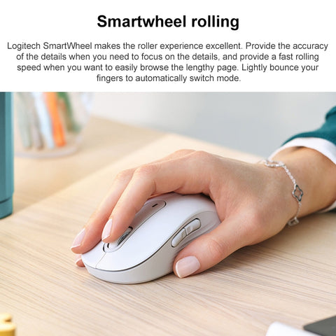Mouse wireless Bluetooth doppia modalità Logitech M750 2000 DPI 2,4 GHz
