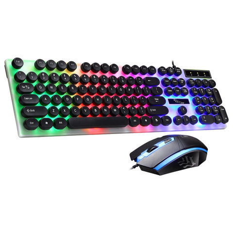 Set tastiera + mouse luminosi ZGB G21, G21 (Black), G21 (White)