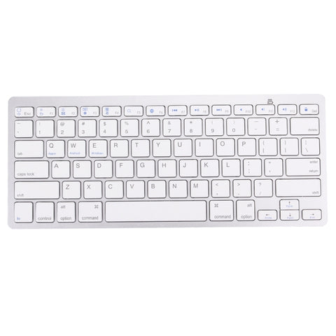 Tastiera ultrasottile Bluetooth wireless BK-3001 a 78 tasti per Windows / iPad / iPhone