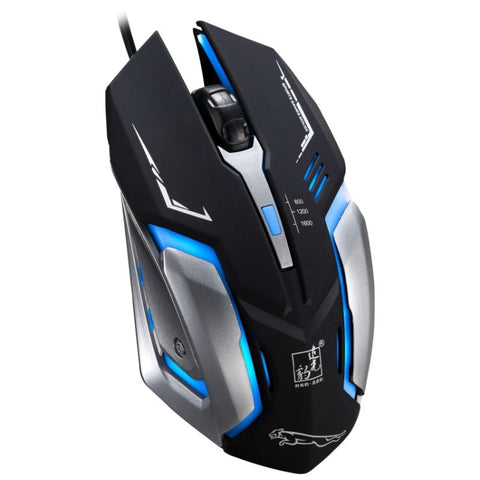 Mouse da Gioco Chasing Leopard K1 con LED e DPI 1600 USB