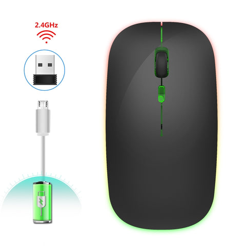 Mouse Wireless Silenzioso Colorato HXSJ M40 con 4 Tasti - Tecnologia