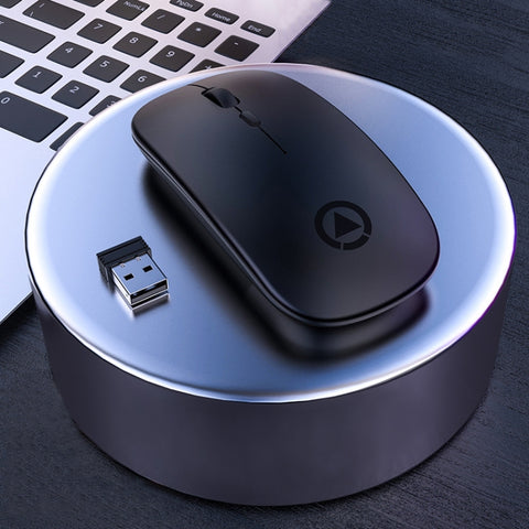 Mouse Wireless Silenzioso YINDIAO A2 2,4 GHz 1600 DPI Regolabile con