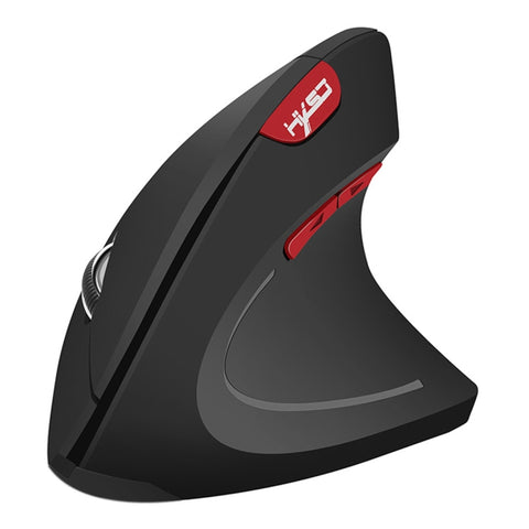 Mouse Ergonomico Verticale Wireless HXSJ T24 - 6 Pulsanti, 2400 DPI,
