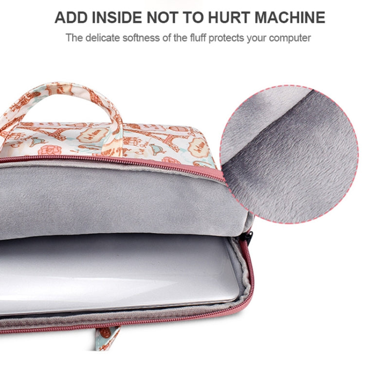 ST01DZ Borsa per laptop impermeabile in tela per laptop da 13,3 pollici