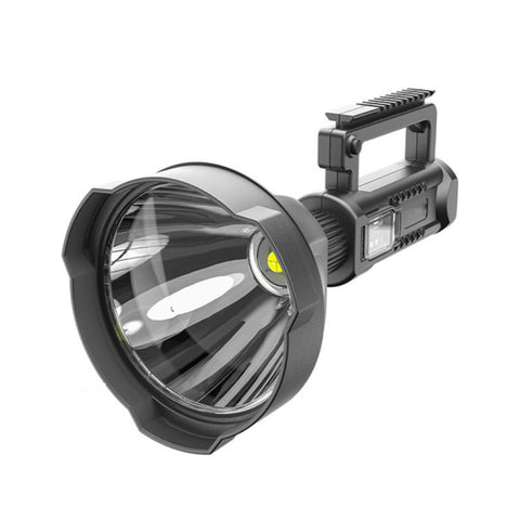 W590 P50 Torcia LED potente ricaricabile da 10 W Proiettore per esterni a 4 modalità con treppiede, W590 P50