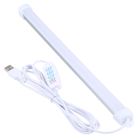 Tubo luminoso a LED con regolazione continua a tre colori USB multifunzionale da 30 cm e 36 LED, DC 5 V, 30cm