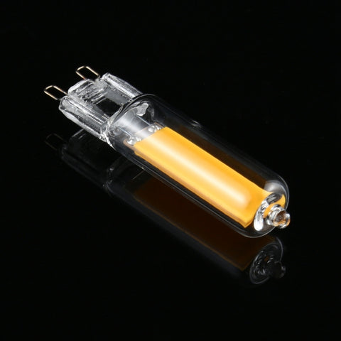 Lampadina LED G9 4W in vetro con supporto dimmerabile, 220V