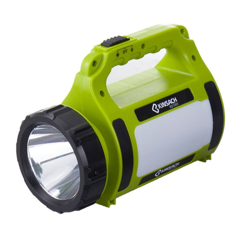 Faro da ricerca LED portatile da esterno con ricarica USB da 5 W 1000 LM, con funzione di esportazione USB