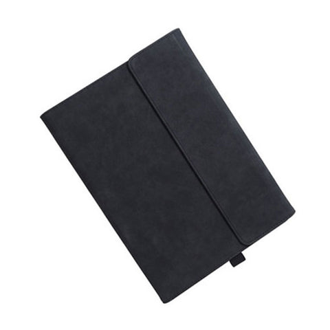Per Microsoft Surface Pro 7/7+ Custodia magnetica in pelle con vibrazione orizzontale in pelle di pecora sudafricana con slot per penna e supporto, Case