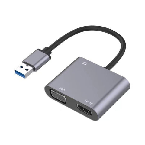convertitore-da-usb-c-tipo-c-3-0-a-hdmi-vga - immagine 1