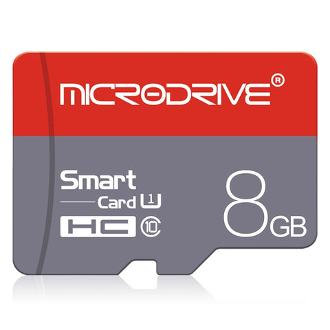 Scheda di memoria Microdrive Micro SD (TF) ad alta velocità classe 10 da 8 GB, 8GB