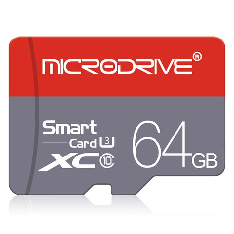 Scheda di memoria Microdrive Micro SD (TF) ad alta velocità classe 10 da 64 GB, 64GB