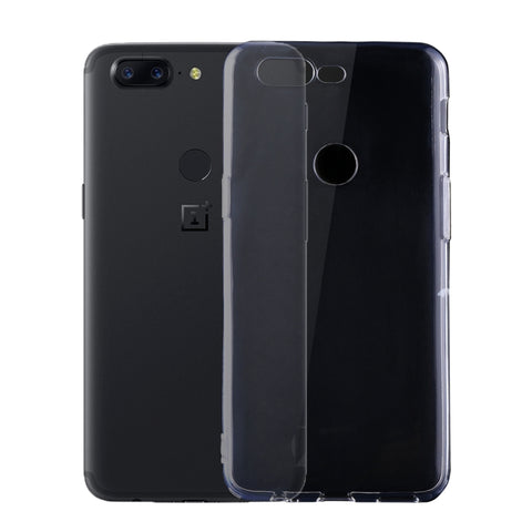 Per OnePlus 5T Custodia protettiva in TPU trasparente ultrasottile da 0,75 mm, For OnePlus 5T