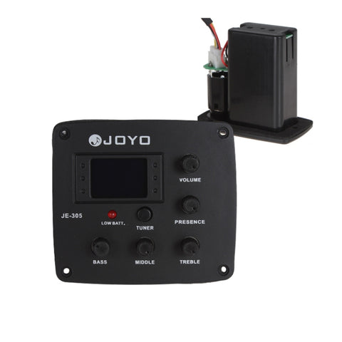 Preamplificatore Pickup JOYO JE-305 con Equalizzatore a 4 Bande e