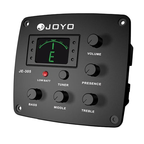 Preamplificatore Pickup JOYO JE-305 con Equalizzatore a 4 Bande e