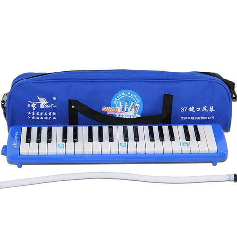 Swan SW37J Fisarmonica a 37 tasti Melodica Pianoforte orale Studente per bambini Strumenti musicali per principianti, SW37J 37-Keys Polyphonic Harmonica
