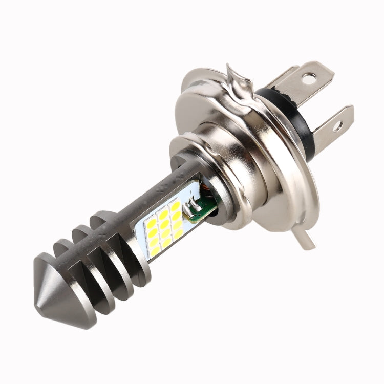 Faro LED Moto H4 DC12V 7,4W con 24 LED SMD-3030 - Luce Bianca e Gialla