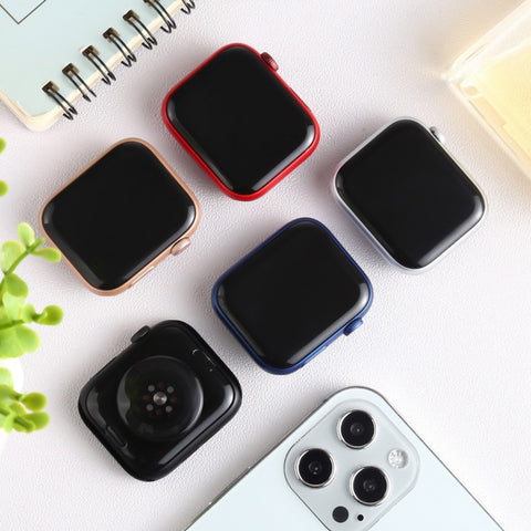 Per Apple Watch Series 6 Modello di display fittizio falso non funzionante con schermo nero da 44 mm, per fotografare cinturino dell'orologio, senza cinturino, For Apple Watch Series 6 44mm Black Screen No Watchband