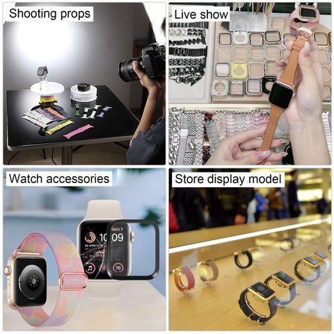 Per Apple Watch SE 2022 Modello di visualizzazione fittizio falso con schermo a colori da 44 mm, per fotografare cinturino dell'orologio, senza cinturino, 44mm Color Screen, No Watchband, Watch SE 2022 44mm Color Screen, No Watchband
