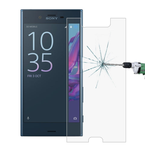 Per Sony Xperia XZ 0,26mm 9H Durezza superficiale 2,5D Pellicola per schermo in vetro temperato antideflagrante