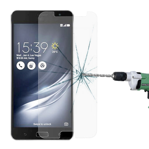 Per ASUS ZenFone AR / ZS571KL 0,26mm 9H Durezza superficiale Pellicola per schermo in vetro temperato a schermo intero antideflagrante, For ZenFone AR / ZS571KL