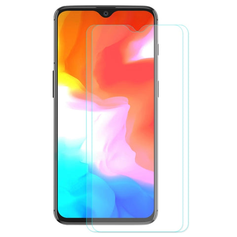 2 PZ ENKAY Hat-prince 0,26mm 9H 2,5D Pellicola in vetro temperato con bordo curvo per OnePlus 6T e 7, For OnePlus 6T & 7 (2 PCS) - Novalix Store