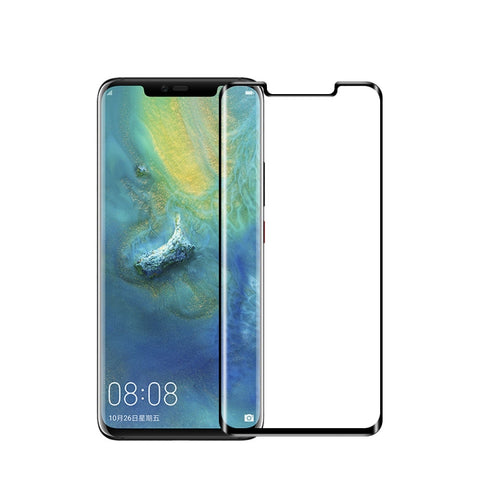 Pellicola in vetro temperato con schermo curvo antideflagrante 3D MOFI 9H per Huawei Mate 20 Pro, For Huawei Mate 20 Pro