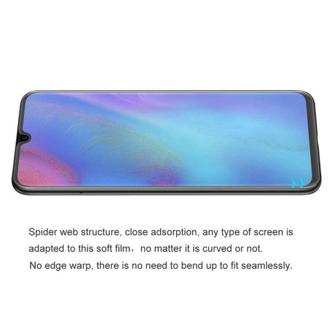 ENKAY Hat-Prince 0.1mm Pellicola Protettiva 3D Hydrogel per Schermo Intero Antideflagrante per Huawei P30 Lite