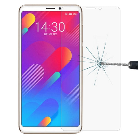 Pellicola protettiva in vetro temperato con bordo ad arco 9H 2.5D da 0,26 mm per Meizu M8