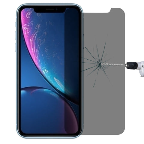 Per iPhone XR 0,4 mm 9H Durezza superficiale Protezione schermo antiriflesso per privacy da 180 gradi, For iPhone XR (1 PC)
