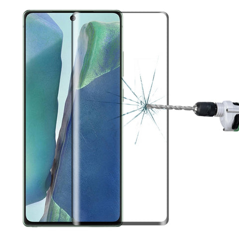 Per Samsung Galaxy Note20 Pellicola in vetro temperato a schermo intero con bordo curvo 3D, For Samsung Galaxy Note20