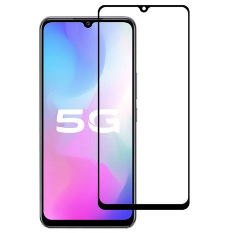 Per vivo Y73s Pellicola in vetro temperato a schermo intero con colla completa, For vivo Y73s (1 PC)