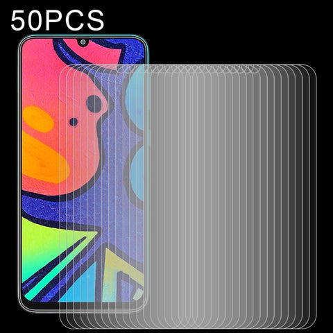 Per Samsung Galaxy F41 50 PZ Pellicola in vetro temperato 0,26mm 9H 2,5D