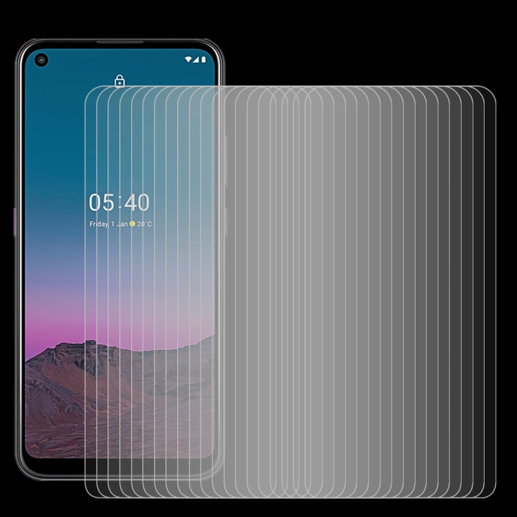 50 PZ Per Nokia 5.4 0.26mm 9H 2.5D Pellicola in vetro temperato, For Nokia 5.4 (50 PCS) - Novalix Store