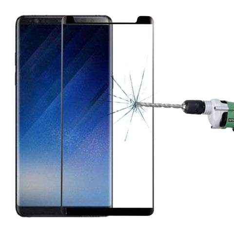 Per Galaxy Note 8 0,3 mm 9H Durezza superficiale Serigrafia curva 3D Proteggi schermo in vetro temperato a schermo non intero, For Galaxy Note 8