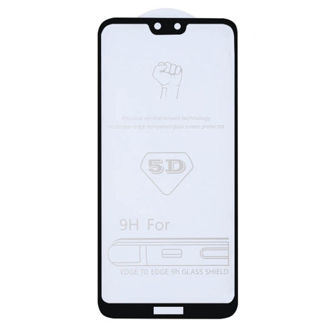 Pellicola in vetro temperato a schermo intero con colla completa 9H 5D per Huawei Honor 9i, For Huawei Honor 9i