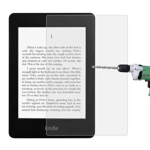 Pellicola in vetro temperato smerigliato antideflagrante 9H 2.5D per Amazon Kindle Paperwhite Lite, Frosted