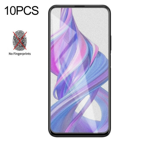 Pellicola in vetro temperato satinato opaco non completo da 10 pezzi per Huawei Honor 9X / 9X Pro, For Huawei Honor 9X / 9X Pro