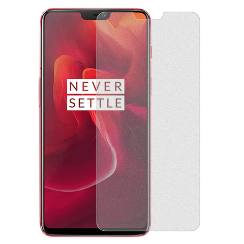 Pellicola in vetro temperato satinato opaco non completamente opaco per OnePlus 6, For OnePlus 6