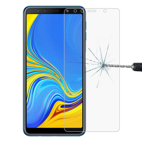 Pellicola in vetro temperato da 0,26 mm 9H 2.5D per Galaxy A7 (2018), For Galaxy A7 (2018)