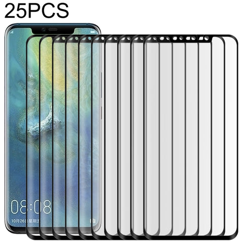25 PZ 0,3 mm 9H Durezza superficiale Bordo curvo 3D Pellicola in vetro temperato antipolvere a schermo intero per Huawei Mate 20 Pro, For Huawei Mate 20 Pro, Dust-proof - Novalix Store