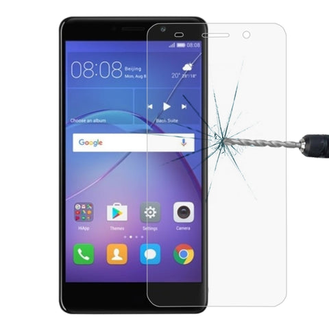Per Huawei Y3 2017 0,3 mm 9H Durezza superficiale 2,5D Pellicola per schermo in vetro temperato a schermo intero antideflagrante, For Y3 2017 (1 PC)