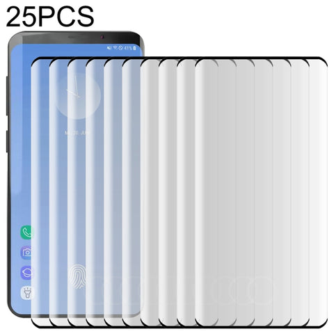 25 pezzi per Galaxy S10 Plus 0,3 mm 9H Pellicola in vetro temperato a schermo intero 3D, lo sblocco con impronta digitale dello schermo è supportato, For Galaxy S10 Plus (25 PCS) - Novalix Store